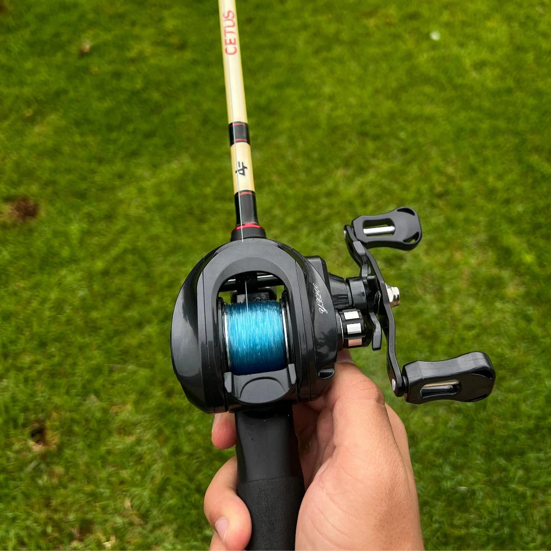 Carretilha Shimano YX200 Anti-Cabeleira + Óculos de BRINDE!