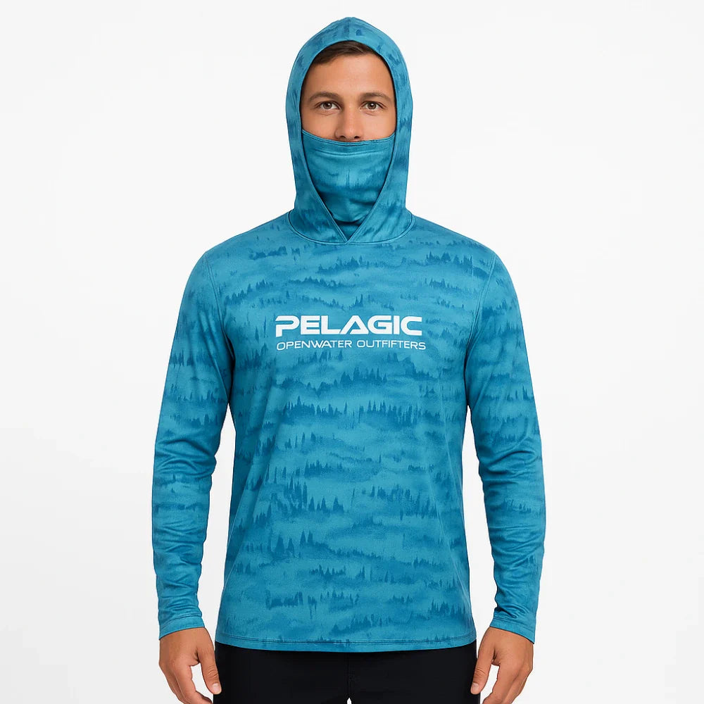 Camisa Manga Longa PELAGIC UV50+ Camuflada