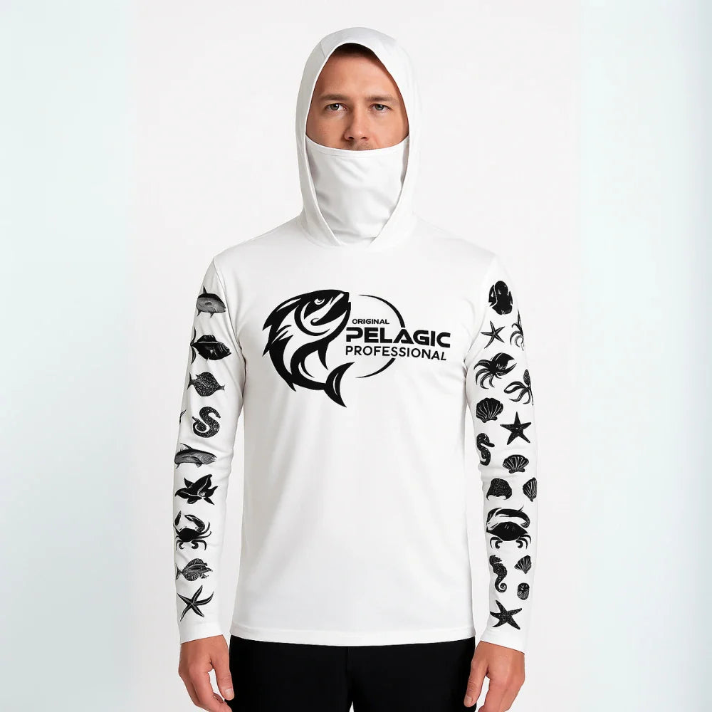 Camisa Manga Longa PELAGIC UV50+ Estampada