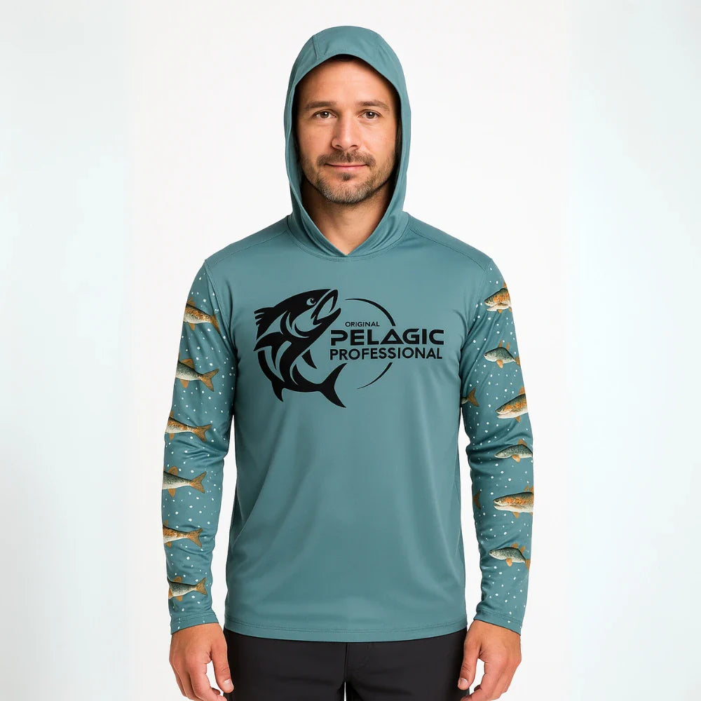 Camisa Manga Longa PELAGIC UV50+ Estampada