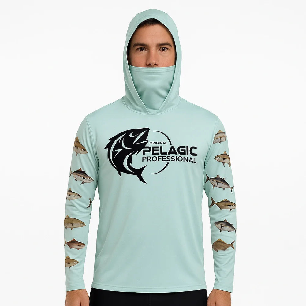 Camisa Manga Longa PELAGIC UV50+ Estampada