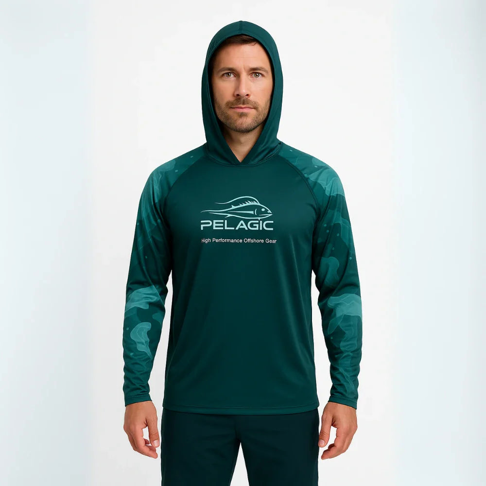 Camisa Manga Longa PELAGIC UV50+ Estampada