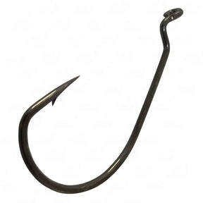 Anzol Offset 2/0 EWG Monster 3x Aço Carbono Reforçado Cartela com 3 Unidades
