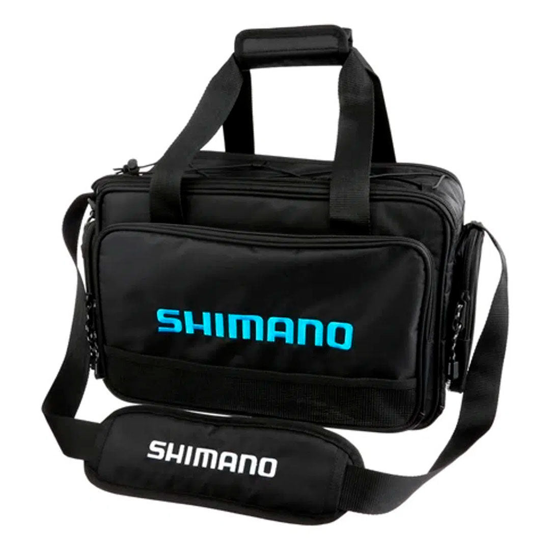 Bolsa de Pesca Shimano Baltica Apetrechos C/ 4 Estojos - Preta Média
