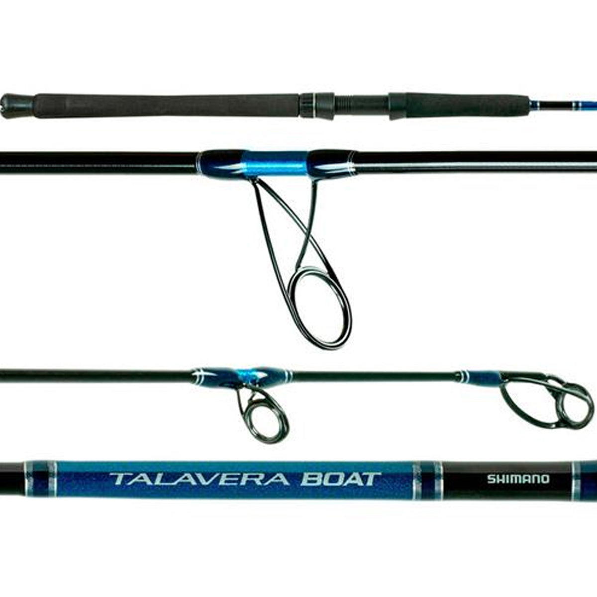 Vara de Pesca Shimano Talavera Boat TES66HC 1,98m 30-65lb Inteiriça Para Molinete