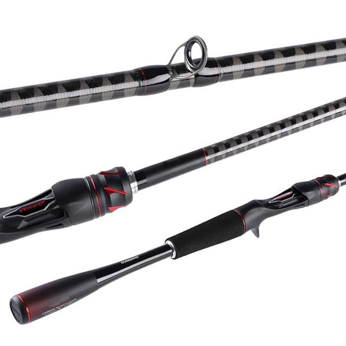 Vara de Pesca Shimano Zodias 1,83m 14-30lb Ação Extra Rápida 160H-2A Para Carretilha 2 Partes