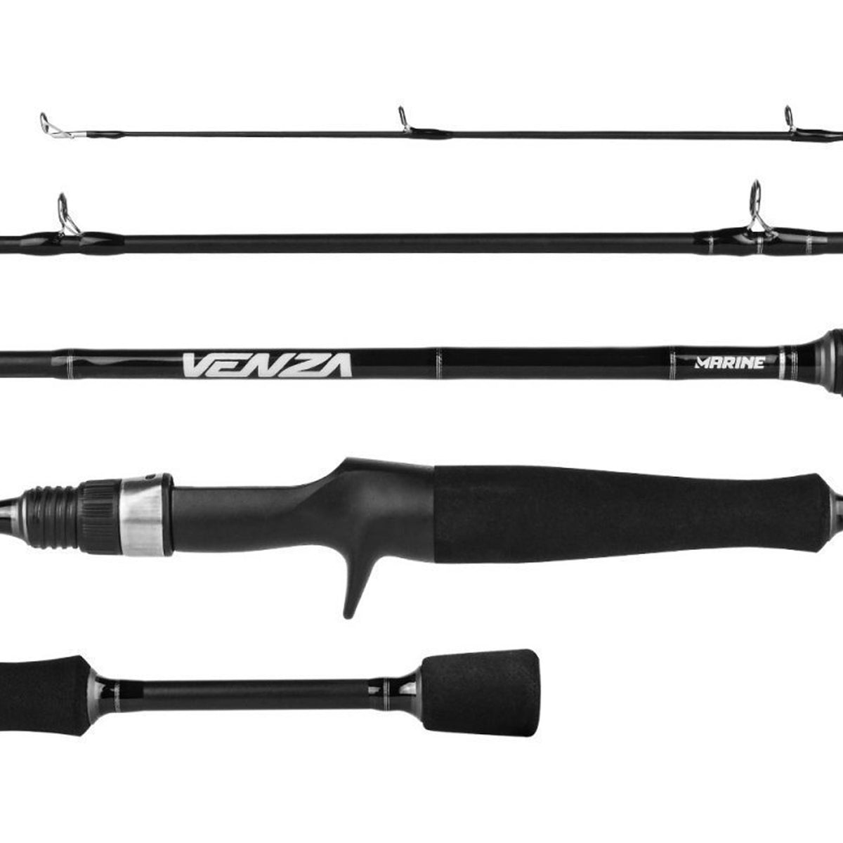 Vara de Pesca Venza Marine Sports VNZ-C571MH 1,70m 15-30Lbs Ação Rápida p/ Carretilha Inteiriça
