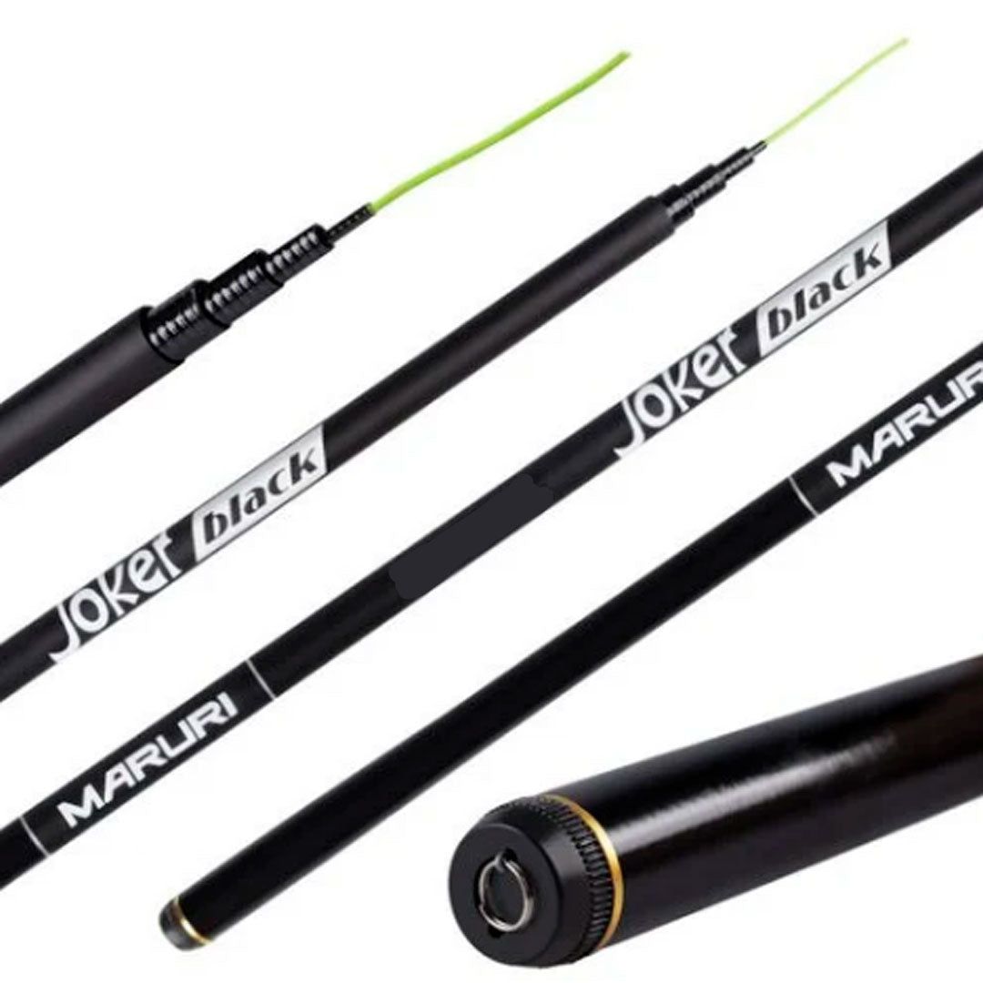 Vara Telescópica Para Pesca Maruri Joker Black 54012 5,40m